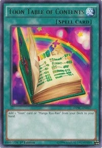 Image for Toon Table of Contents (DPBC-EN047) (DPBC) - YuGiOh