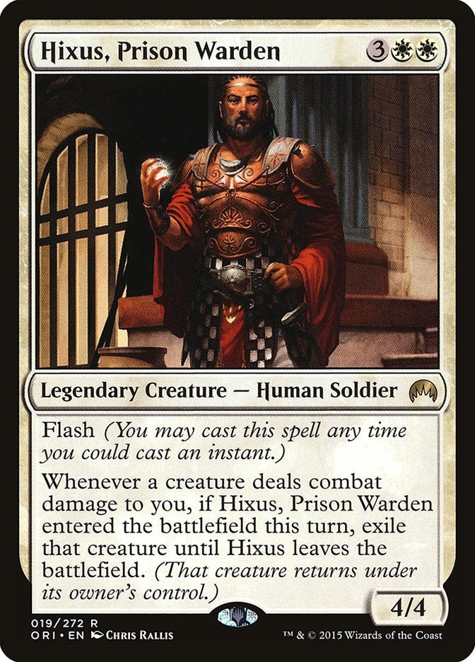 Image for Hixus, Prison Warden (19) (Magic Origins) - Magic: The Gathering