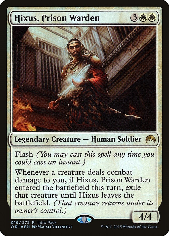 Image for Hixus, Prison Warden (19) (Unique and Miscellaneous Promos) - Magic: The Gathering