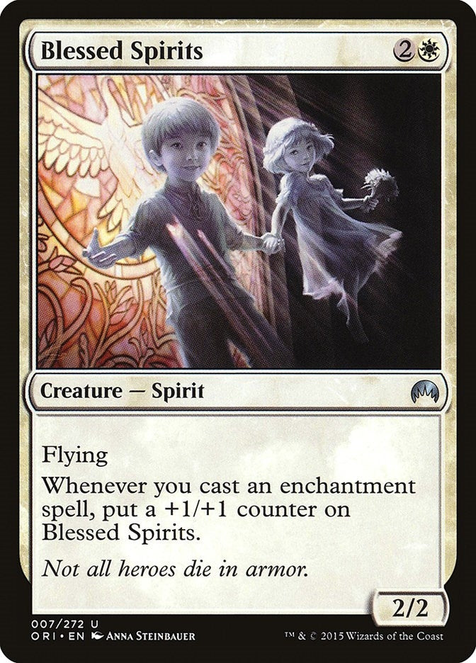 Image for Blessed Spirits (7) (Magic Origins) - Magic: The Gathering