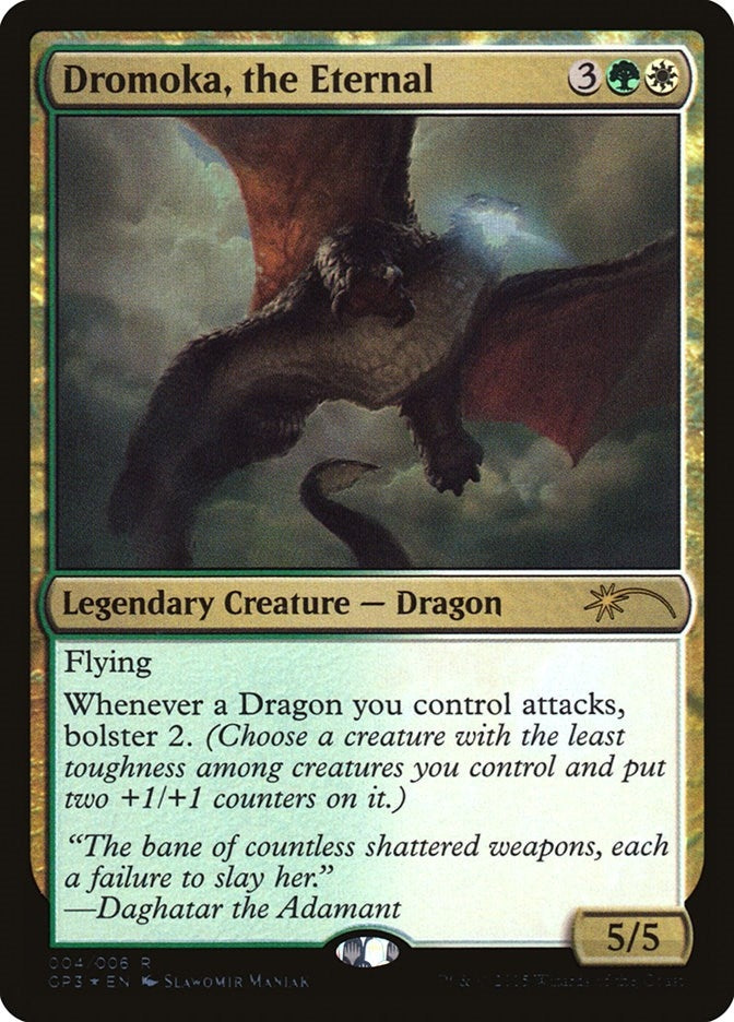 Image for Dromoka, the Eternal (4) (Unique and Miscellaneous Promos) - Magic: The Gathering