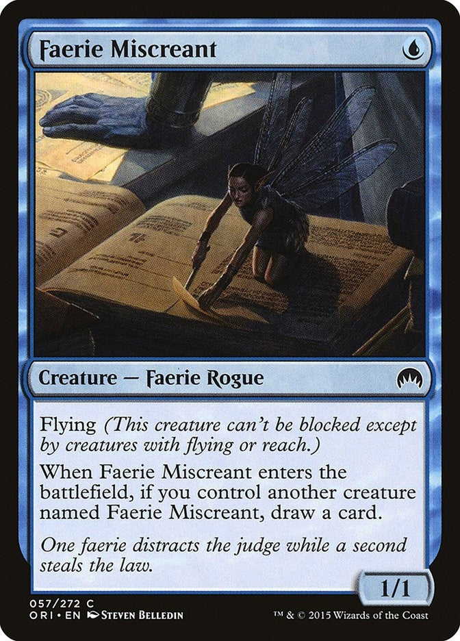 Image for Faerie Miscreant (57) (Magic Origins) - Magic: The Gathering
