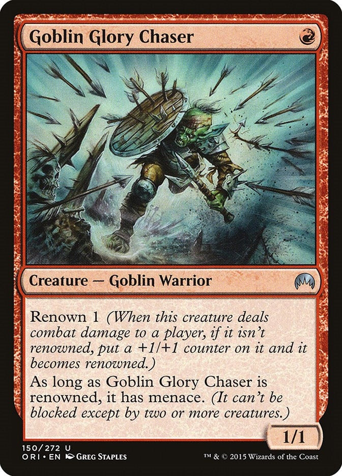 Image for Goblin Glory Chaser (150) (Magic Origins) - Magic: The Gathering