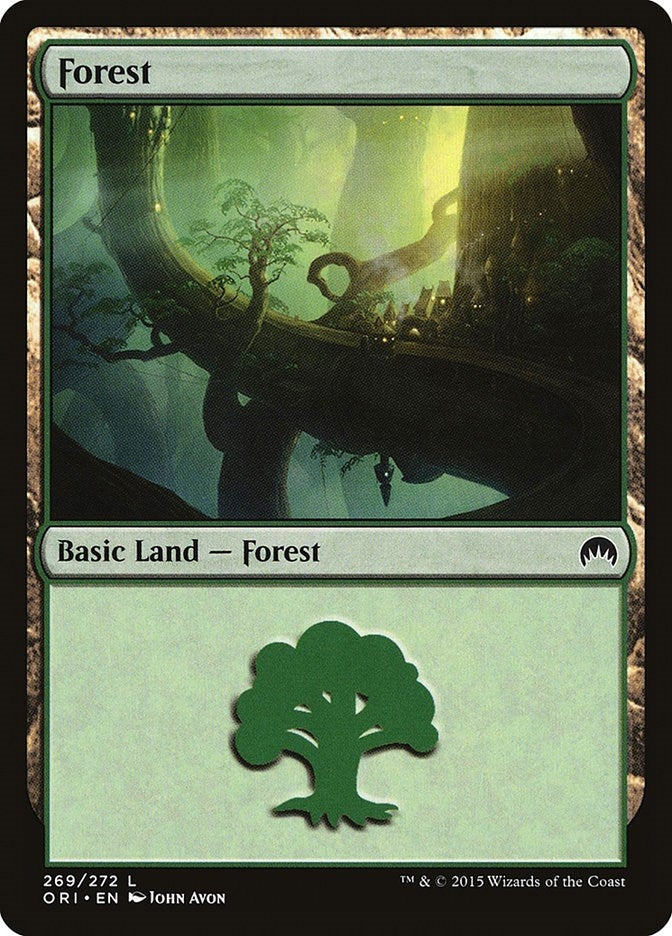 Image for Forest (269) (269) (Magic Origins) - Magic: The Gathering