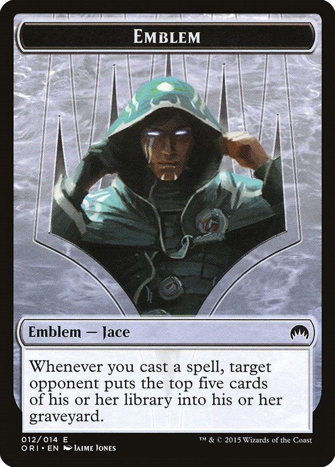 Image for Emblem - Jace, Telepath Unbound (12) (Magic Origins) - Magic: The Gathering
