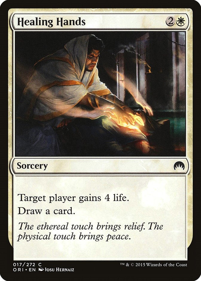 Image for Healing Hands (17) (Magic Origins) - Magic: The Gathering