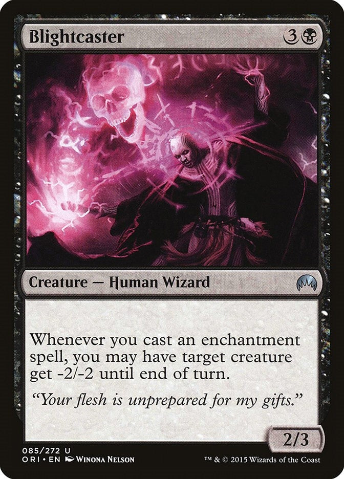 Image for Blightcaster (85) (Magic Origins) - Magic: The Gathering