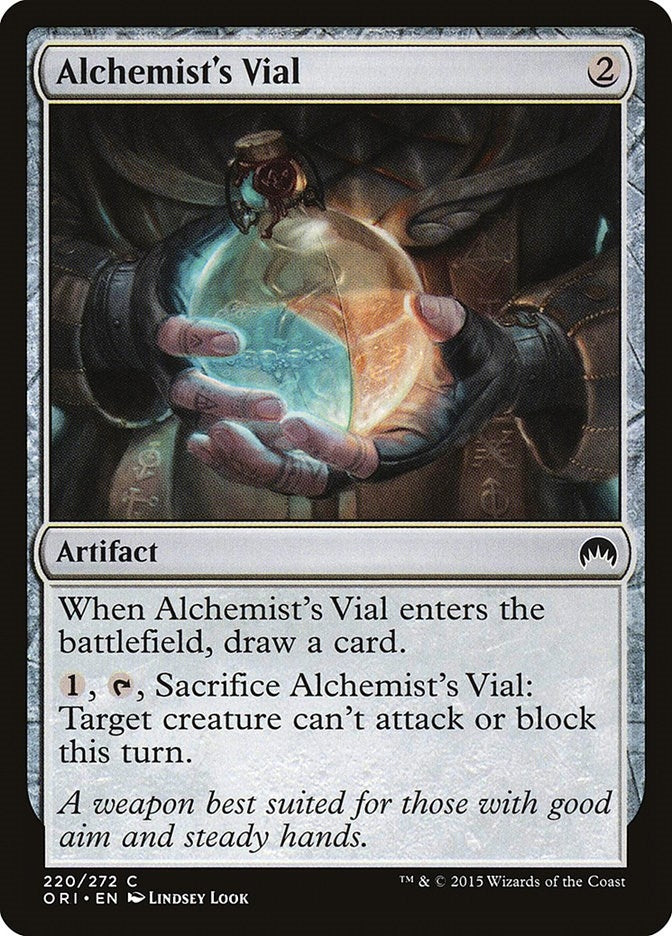 Image for Alchemist's Vial (220) (Magic Origins) - Magic: The Gathering