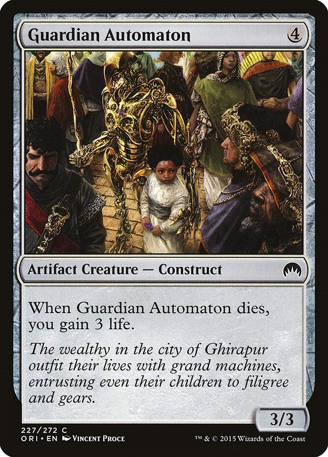 Image for Guardian Automaton (227) (Magic Origins) - Magic: The Gathering
