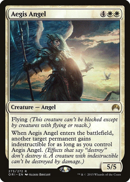 Image for Aegis Angel (273) (Magic Origins) - Magic: The Gathering