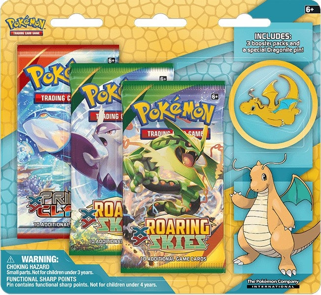 Image for Dragonite Collector's Pin 3 Pack Blister - Pokemon