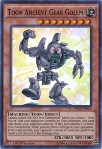 Image for Toon Ancient Gear Golem (DRL2-EN022) (DRL2) - YuGiOh