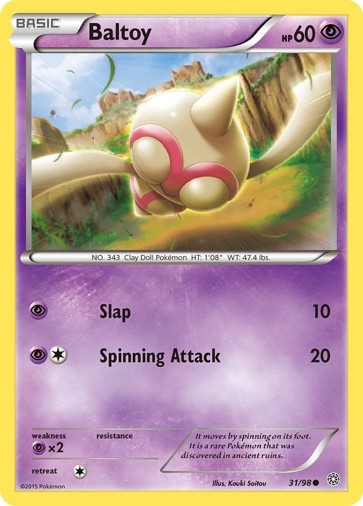 Image for Baltoy (31) (31/98) (AOR) - Pokemon