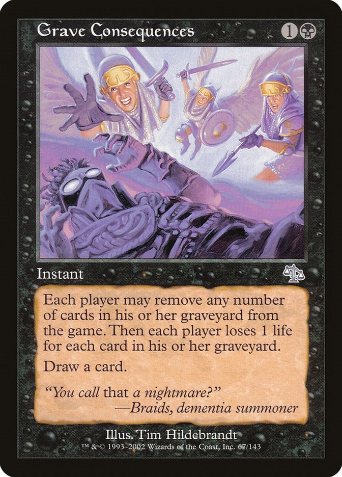Image for Grave Consequences (67) (Judgment) - Magic: The Gathering