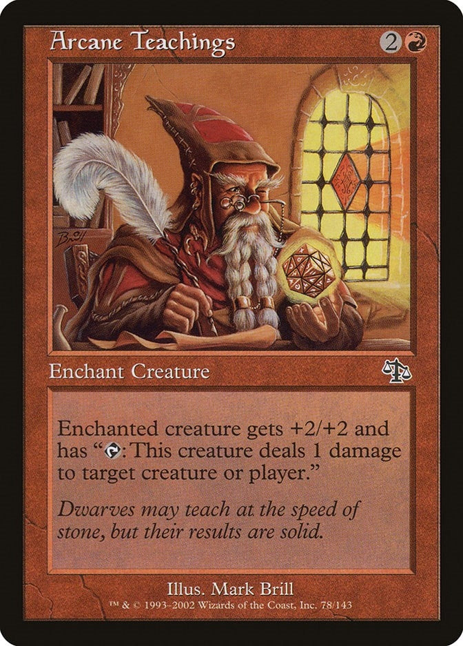 Image for Arcane Teachings (78) (Judgment) - Magic: The Gathering