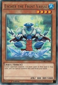 Image for Escher the Frost Vassal (CORE-EN091) (CORE) - YuGiOh