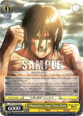 Image for "Humanity's Rage" Eren Titan (AOT/S35-E012 U) (Attack on Titan) - Weiss Schwarz