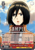 Image for "Calm and Collected" Mikasa (AOT/S35-E064 U) (Attack on Titan) - Weiss Schwarz