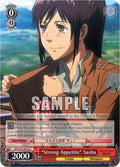 Image for "Strong Appetite" Sasha (AOT/S35-E074 C) (Attack on Titan) - Weiss Schwarz