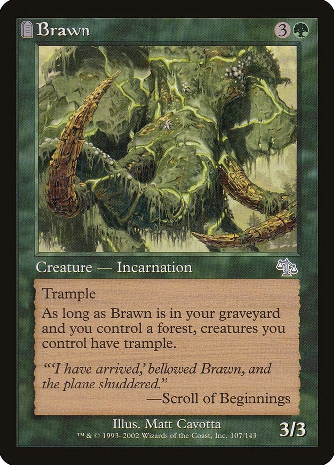 Image for Brawn (107) (Judgment) - Magic: The Gathering