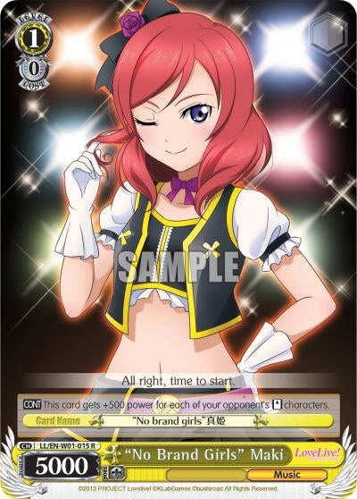 Image for "No Brand Girls" Maki (LL/EN-W01-015 R) (Love Live! DX) - Weiss Schwarz