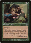 Image for Giant Warthog (118) (Judgment) - Magic: The Gathering