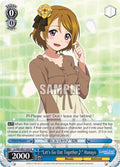 Image for "Let's Go Out Together~" Hanayo (LL/EN-W01-092 R) (Love Live! DX) - Weiss Schwarz