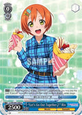 Image for "Let's Go Out Together~" Rin (LL/EN-W01-096 U) (Love Live! DX) - Weiss Schwarz