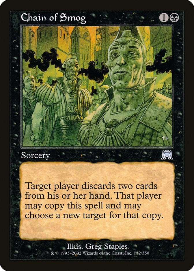 Image for Chain of Smog (132) (Onslaught) - Magic: The Gathering