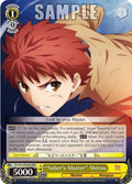 Image for "Saber's Master" Shirou (RRR) (FS/S34-E002R RRR) (Fate/stay night [Unlimited Blade Works]) - Weiss Schwarz