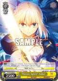 Image for "Heroic Spirit" Saber (SR) (FS/S34-E005S SR) (Fate/stay night [Unlimited Blade Works]) - Weiss Schwarz