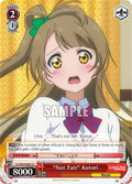 Image for "Not Fair" Kotori (LL/W24-E061 U) (Love Live!) - Weiss Schwarz