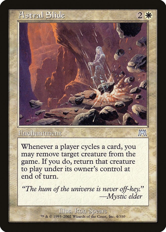Image for Astral Slide (4) (Onslaught) - Magic: The Gathering