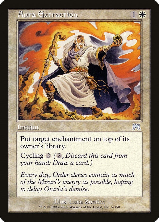 Image for Aura Extraction (5) (Onslaught) - Magic: The Gathering