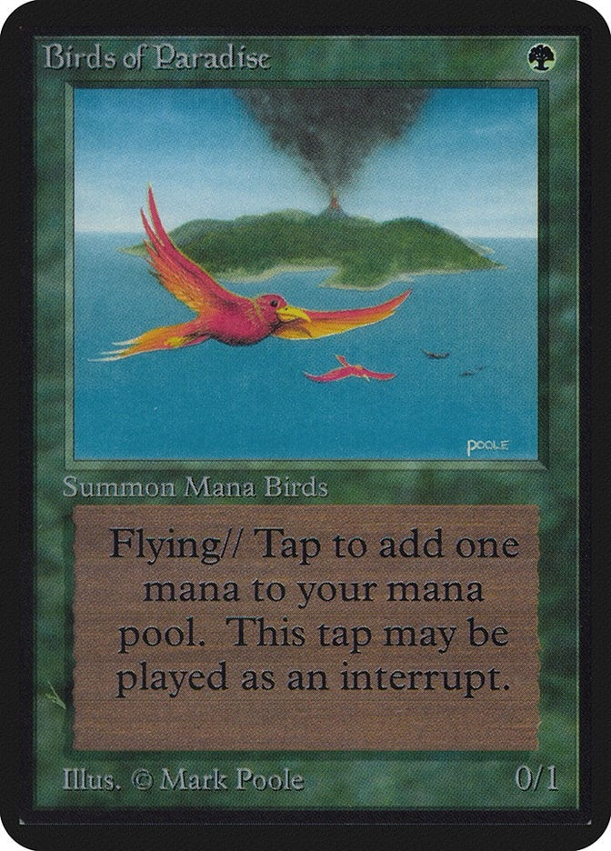 Image for Birds of Paradise (Alpha Edition) - Magic: The Gathering