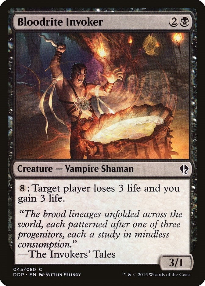 Image for Bloodrite Invoker (45) (Zendikar vs. Eldrazi) - Magic: The Gathering