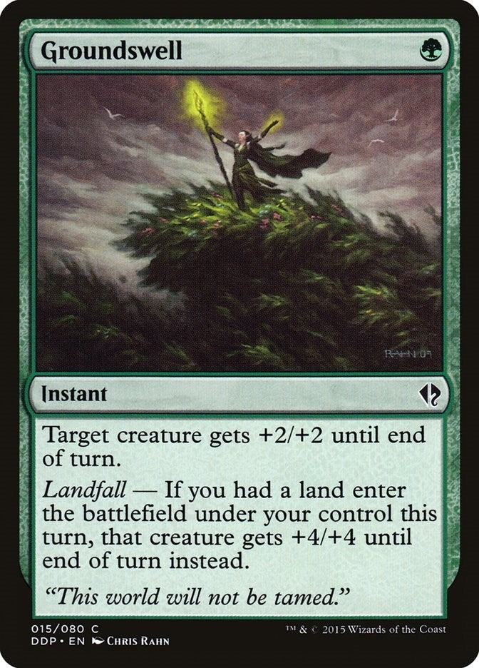 Image for Groundswell (15) (Zendikar vs. Eldrazi) - Magic: The Gathering