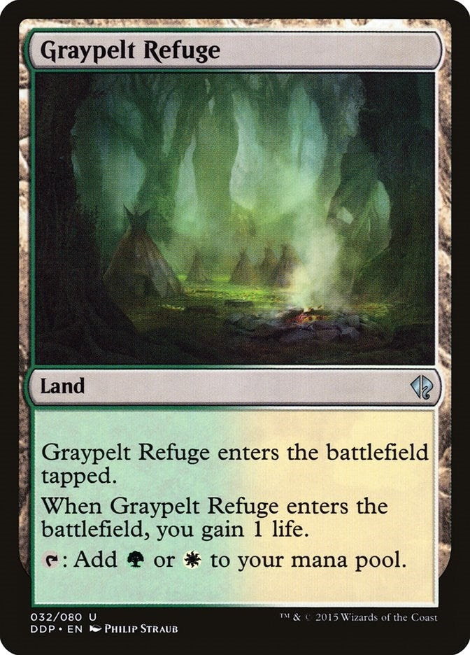 Image for Graypelt Refuge (32) (Zendikar vs. Eldrazi) - Magic: The Gathering