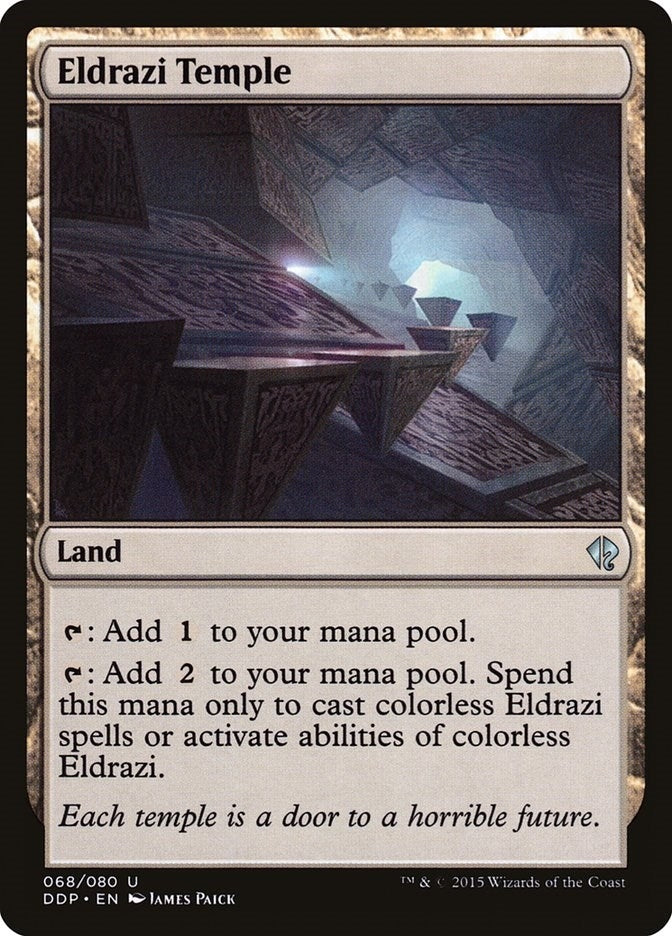 Image for Eldrazi Temple (68) (Zendikar vs. Eldrazi) - Magic: The Gathering