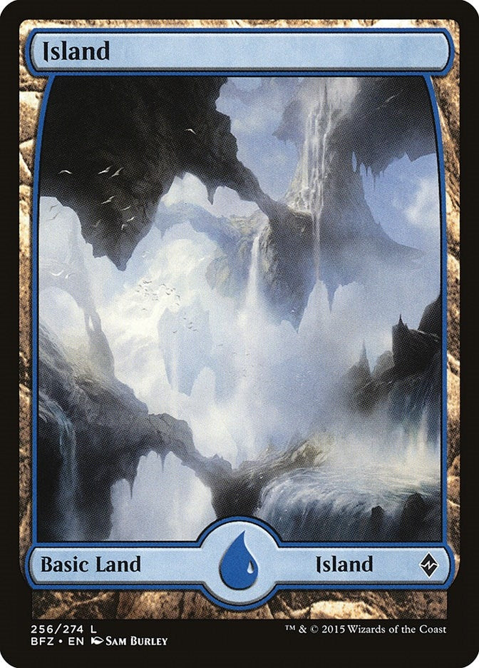 Image for Island (256) - Full Art (256) (Battle for Zendikar) - Magic: The Gathering