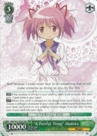 Image for "A Painful Thing" Madoka (MM/W35-E027 RR) (Puella Magi Madoka Magica the Movie -Rebellion-) - Weiss Schwarz