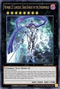 Image for Number 23: Lancelot, Dark Knight of the Underworld (YZ07-EN001) (YZ0#) - YuGiOh