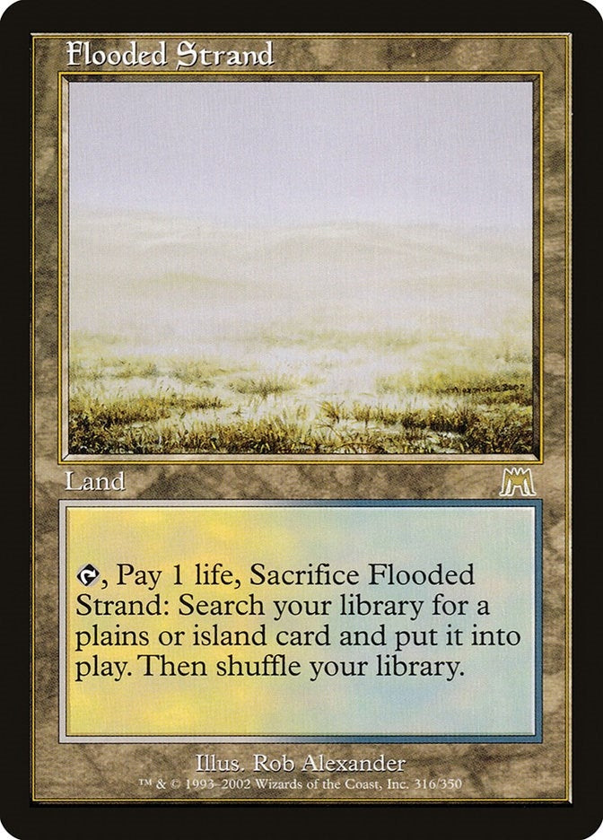 Image for Flooded Strand (316) (Onslaught) - Magic: The Gathering