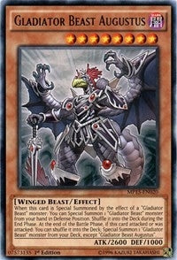 Image for Gladiator Beast Augustus (MP15-EN020) (MP15) - YuGiOh