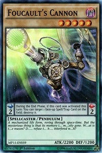 Image for Foucault's Cannon (MP15-EN059) (MP15) - YuGiOh