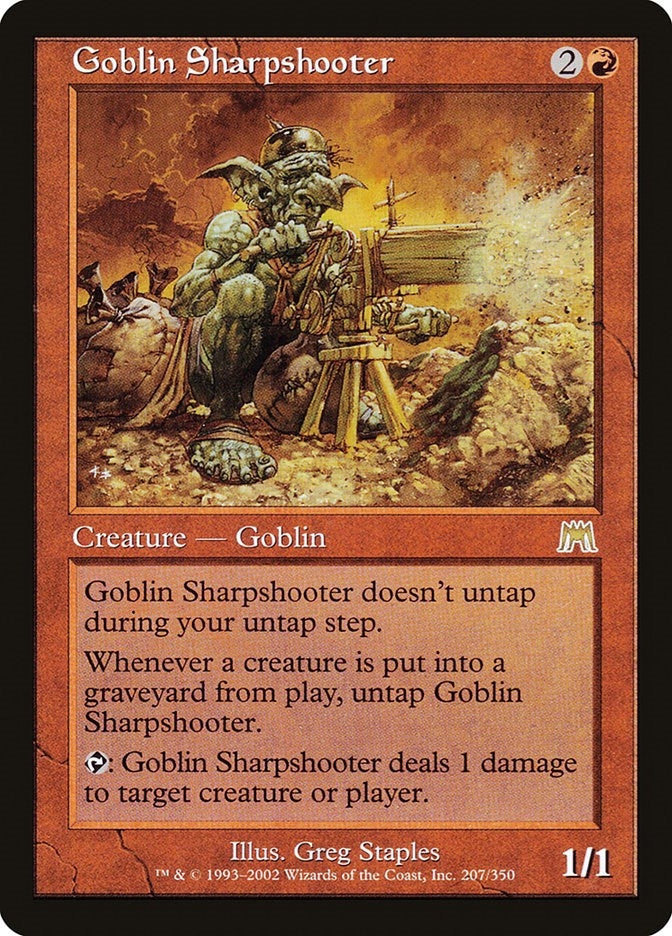 Image for Goblin Sharpshooter (207) (Onslaught) - Magic: The Gathering