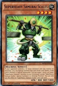 Image for Superheavy Samurai Scales (MP15-EN133) (MP15) - YuGiOh
