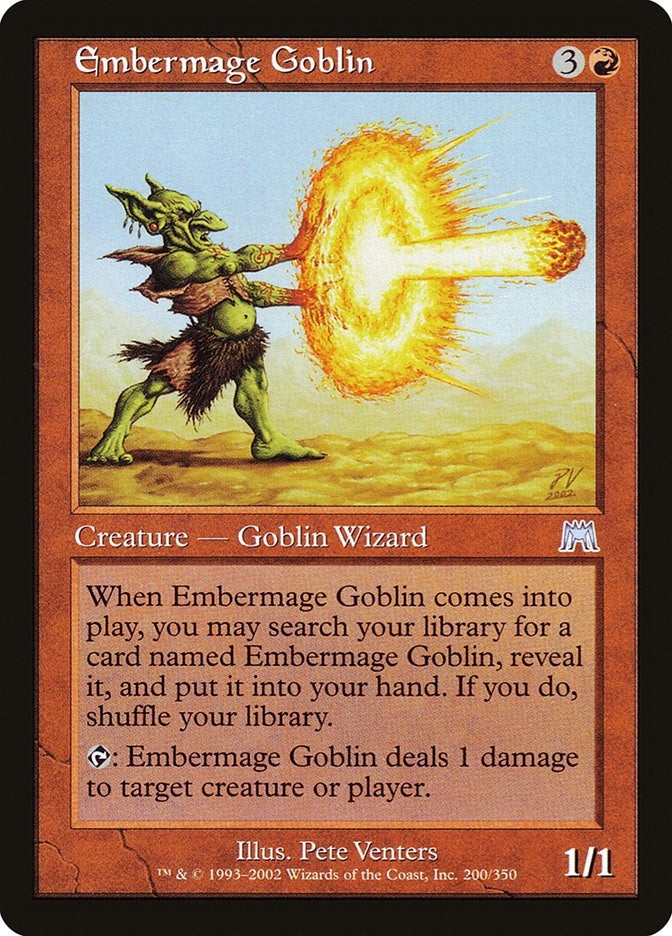 Image for Embermage Goblin (200) (Onslaught) - Magic: The Gathering