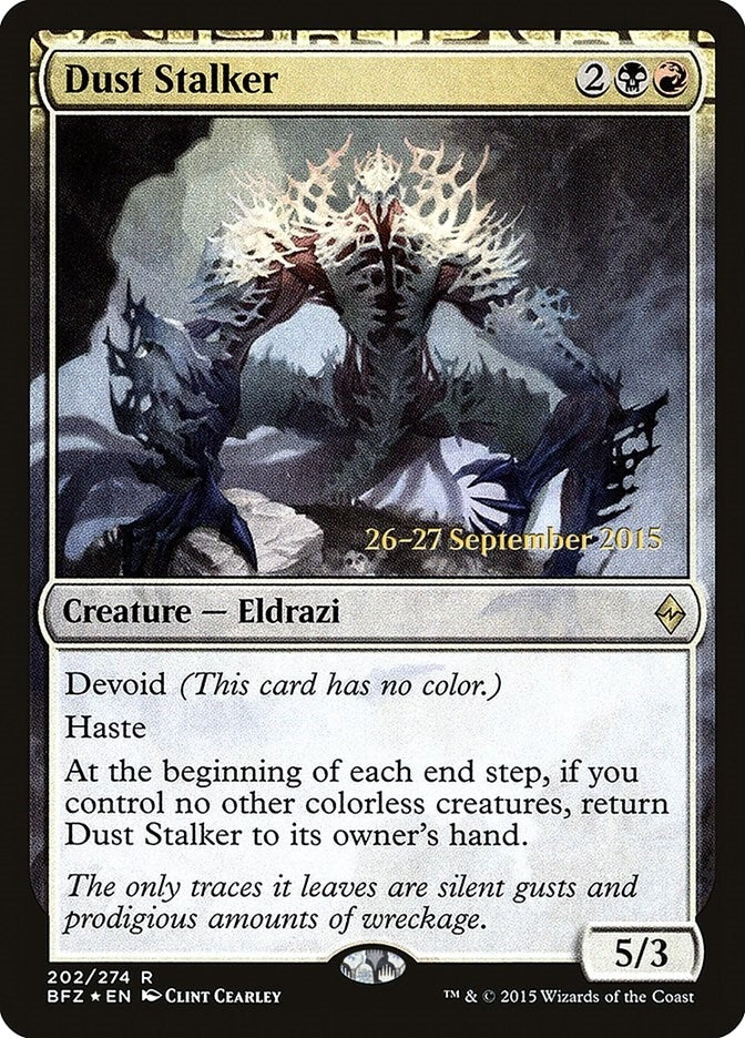 Image for Dust Stalker (202) (Prerelease Cards) - Magic: The Gathering