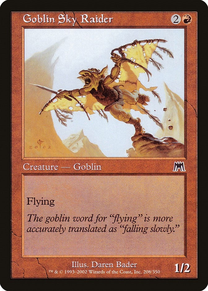 Image for Goblin Sky Raider (208) (Onslaught) - Magic: The Gathering